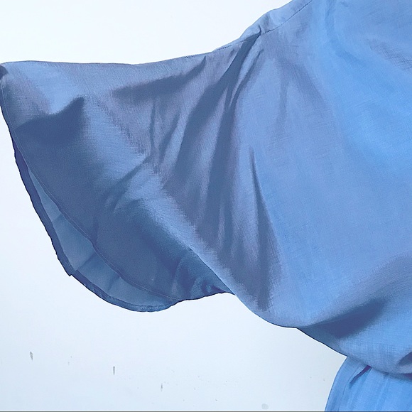 Pretty🦋VTG Retro Style Short Sleeves MIDI Dress - Picture 6 of 15